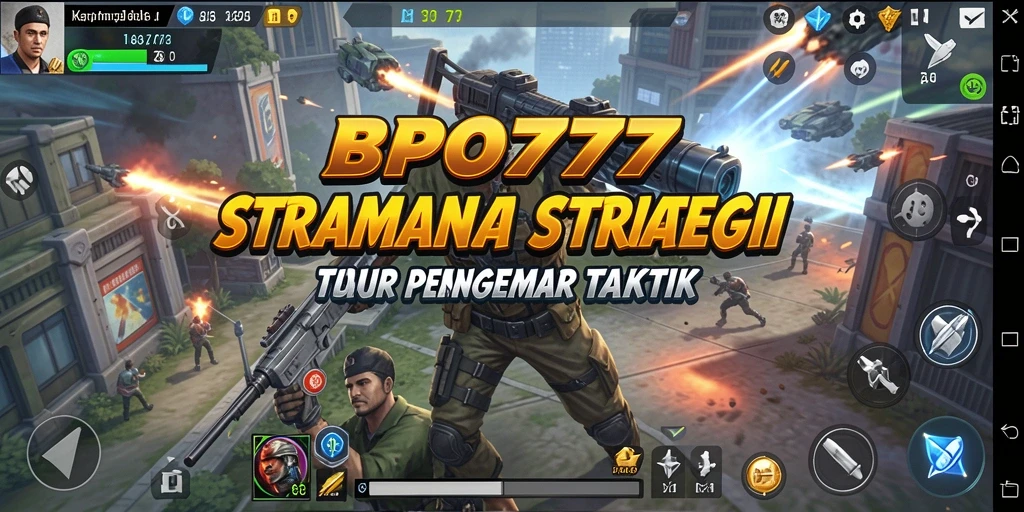 Tangkapan layar gameplay strategi yang mendebarkan di BPO777.