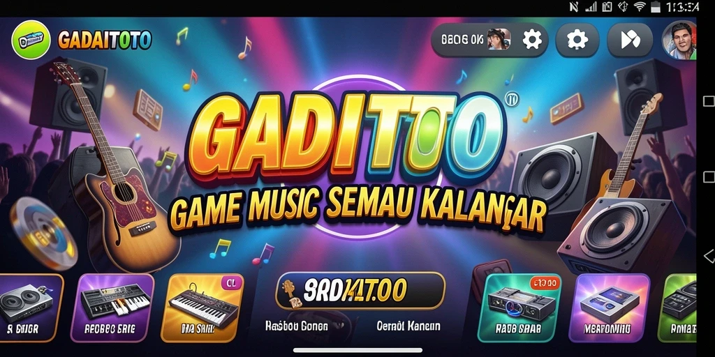 Tampilan menarik dari gameplay GADAITOTO dengan lagu-lagu yang mengagumkan.
