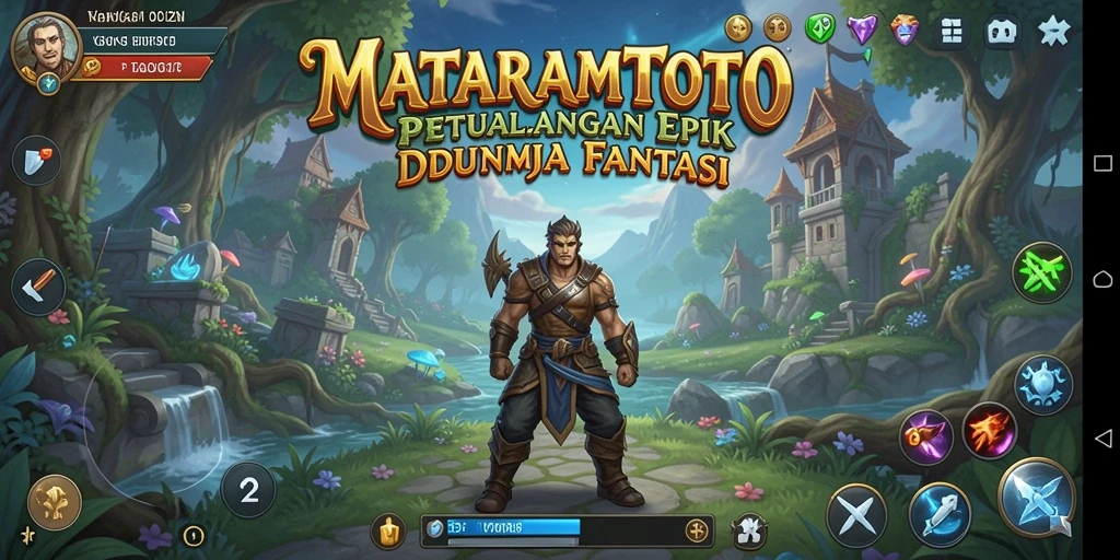 Tampilan gameplay seru dan karakter unik di MATARAMTOTO.