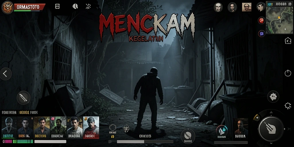 Gameplay menegangkan di kegelapan mengungkapkan horor yang menanti.